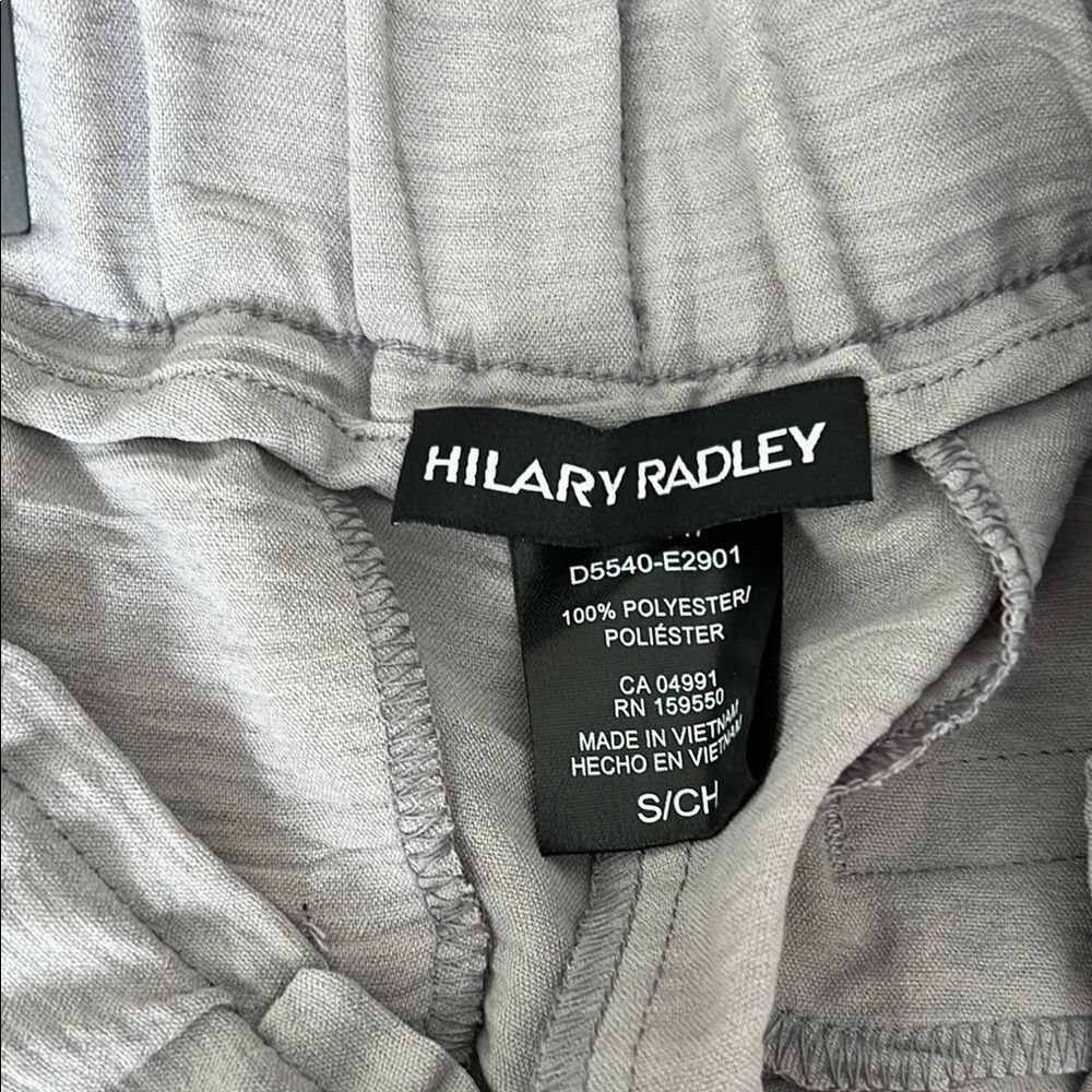 Hilary Radley Gray Wide Leg Pants High Waisted - Picture 9 of 10
